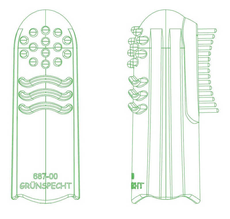 Design Fingerzahnbürste
