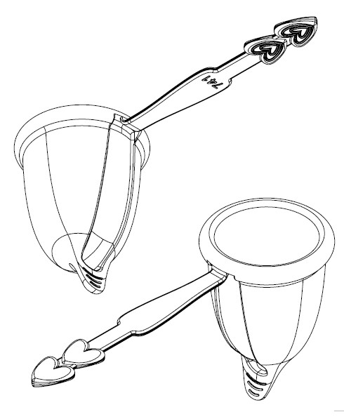 Design Menstruationstasse